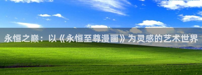 韩漫动漫j：永恒之巅：以《永恒至尊漫画》为灵感的艺术世界